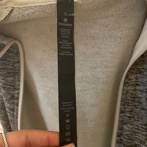 Gray Lululemon zip up